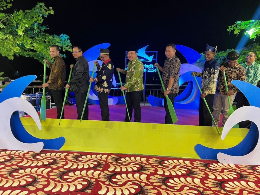 Wabup Husni Buka Event Siak Serindit Boat Race Kelima