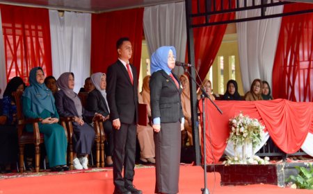 Plh. Sekda Kampar Ramlah Pimpin Upacara Peringatan Hari Kesaktian Pancasila