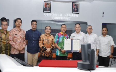 Pemda Kampar dan Pemkab Sumedang Teken Perjanjian Kerjasama Terkait Penyelenggaraan SPBE