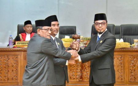 Ketua DPD PAN Kampar Jabat Wakil Ketua II DPRD Kabupaten Kampar