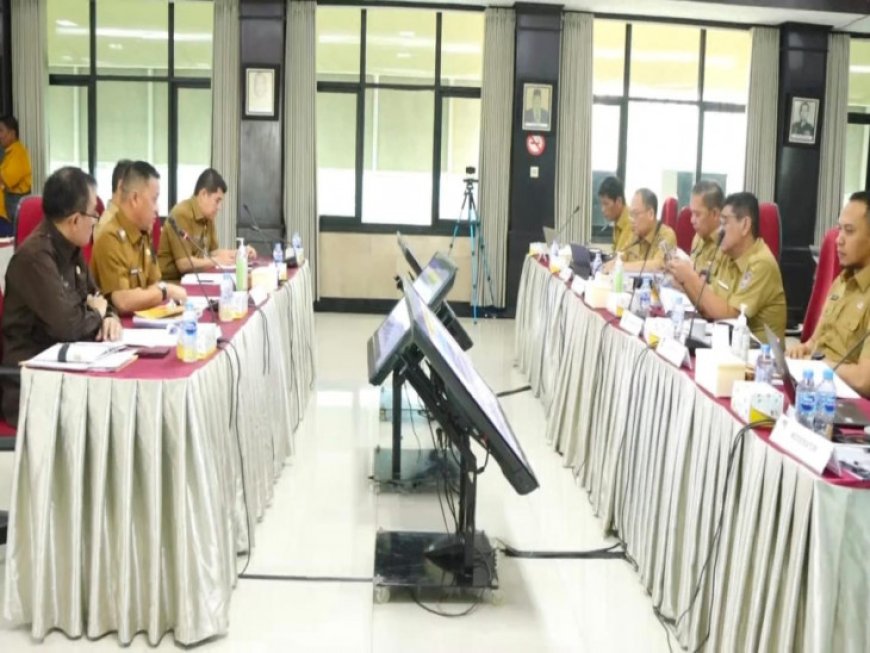 Penjabat Bupati Kampar Beberkan Laporan Triwulan III ke Kementerian Dalam Negeri