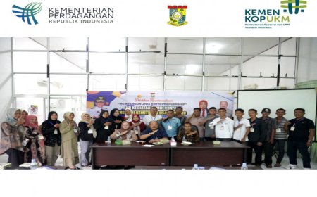 Dinas Perdagangan Koperasi dan UMK Kampar Beri Pelatihan Enterpreneurship