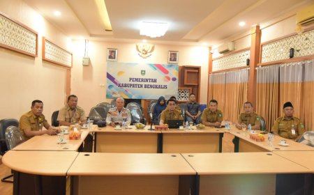 Pemkab Bengkalis Rapat Peluncuran Program Pemeriksaan Kesehatan Gratis dari Pemerintah Pusat
