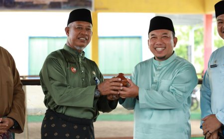 Semarak HUT Kampung Rawang Kao Barat ke-12 Gelar Festival Gasing Berembang