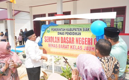 SD 03 Minas Barat Miliki Ruang Kelas Baru