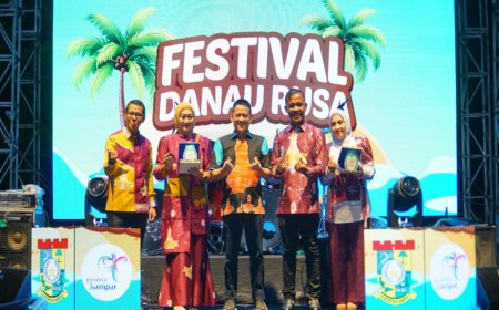 Hambali Tutup  Festival Danau Rusa 2024