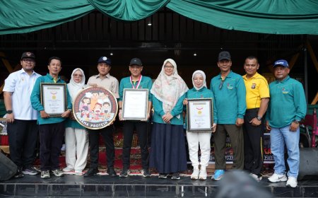 Sebanyak 1. 373 Sajian Gulai Ikan Salai Patin Meriahkan HUT Kampar Masuk Rekor Muri