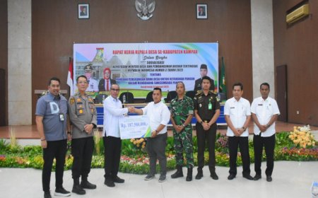 Kades se-Kampar Diberi Pencerahan Gunakan Dana Desa Untuk Kesuksesan Swasembada Pangan