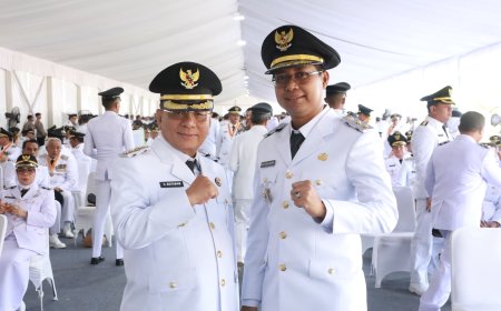Presiden Prabowo Resmi Lantik Bupati Rohil Bistamam dan Wakil Bupati Jhony Charles
