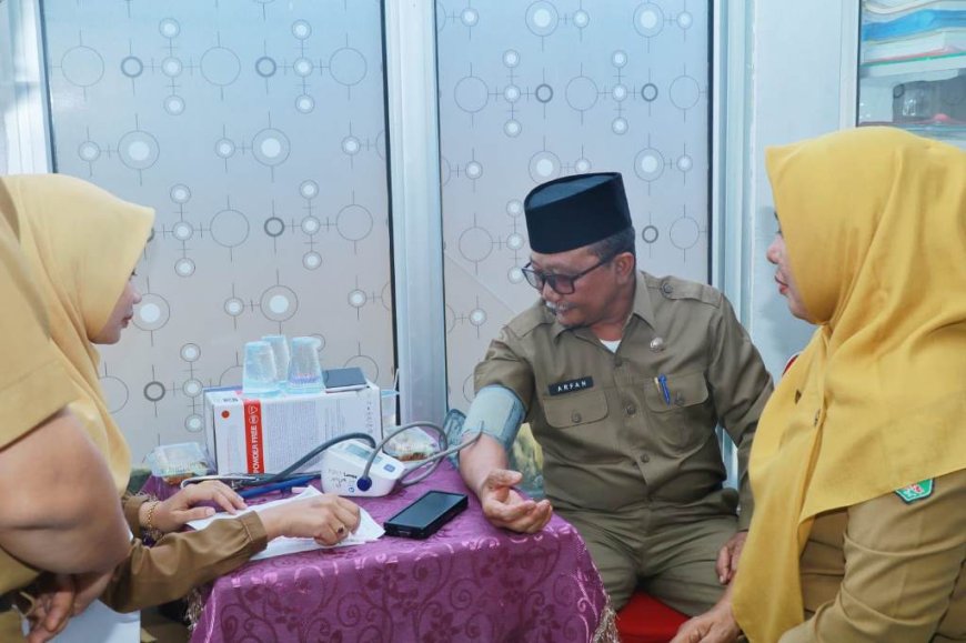 Pemkab Siak Gelar Pemeriksaan Kesehatan Gratis Di Puskesmas Bungaraya