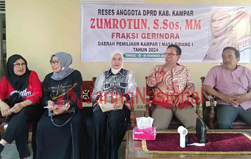 Zumrotun Akan Perjuangkan Aspirasi Masyarakat Kecamatan Bangkinang dan Kuok