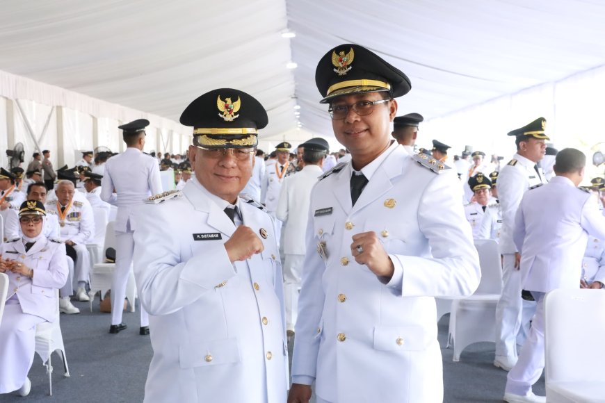 Presiden Prabowo Resmi Lantik Bupati Rohil Bistamam dan Wakil Bupati Jhony Charles