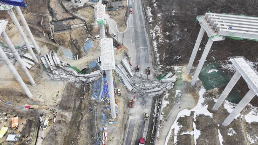 Insiden Proyek Jalan Tol Layang Korea Memakan Korban