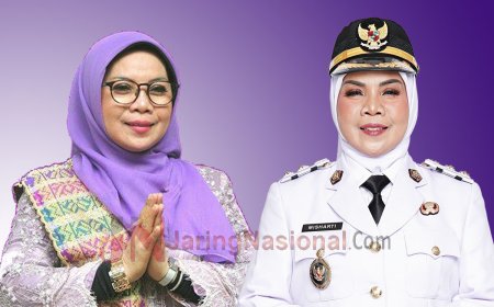 Si Jilbab Ungu Itu Jadi Wakil Bupati Kampar