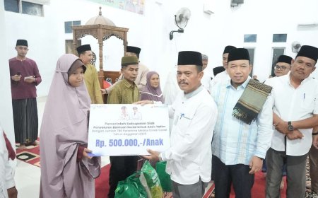 Husni Merza Sebut Safari Ramadhan Momen Tampung Aspirasi dan Salurkan Bantuan