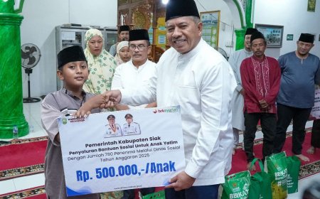 Alfedri Ajak Masyarakat Kampung Dusun Pusaka Tunaikan Zakat