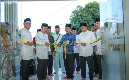 Plh Sekda Siak Resmikan Masjid Raudhatul Ibadah Yang Dibangun Sejak 2000