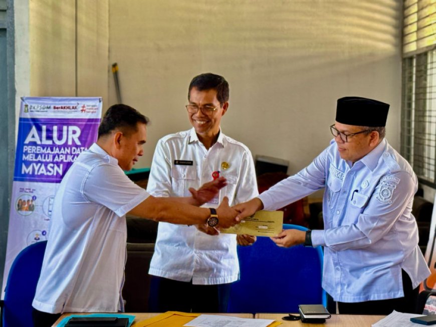 Zulfikar Gantikan Salmi Hadi Jabat Plt Kepala Dinas Kominfotiksan Kampar