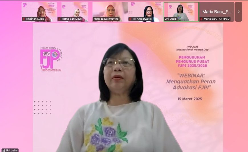 FJPI Pusat : Perkuat Peran Advokasi Jurnalis Perempuan
