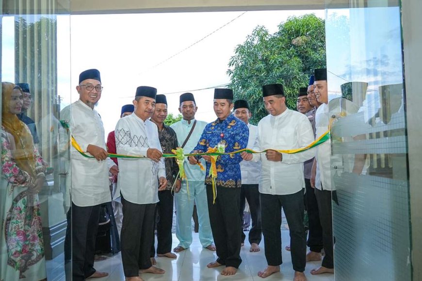 Plh Sekda Siak Resmikan Masjid Raudhatul Ibadah Yang Dibangun Sejak 2000