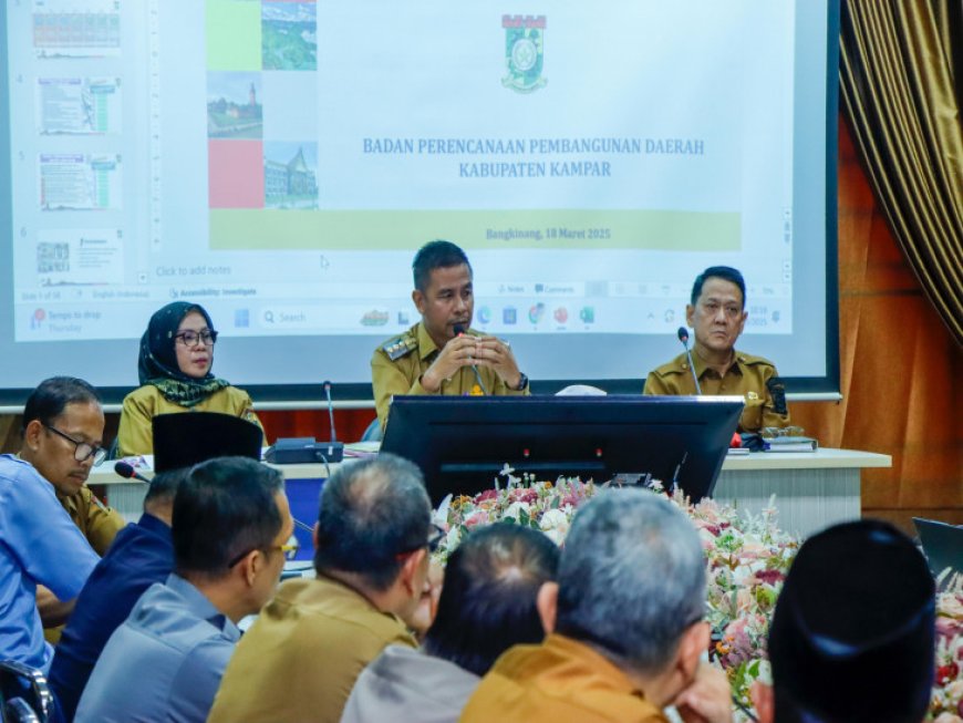 Ahmad Yuzar Ingatkan OPD Susun RKPD 2026 Harus Taat Azas