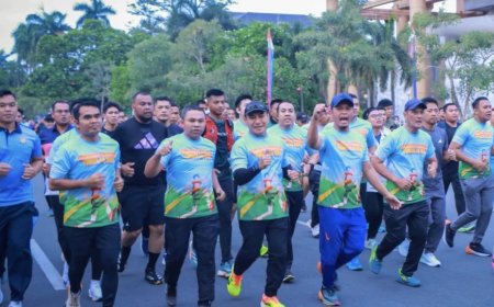 Agung Nugroho dan Markarius Ikuti Pekanbaru Fun Run 5K 2025