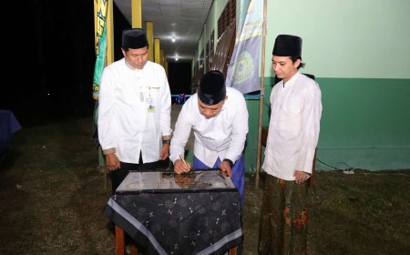 Tiga Kelas Baru Pondok Pesantren Kandangan Lubuk Dalam Siak Diresmikan