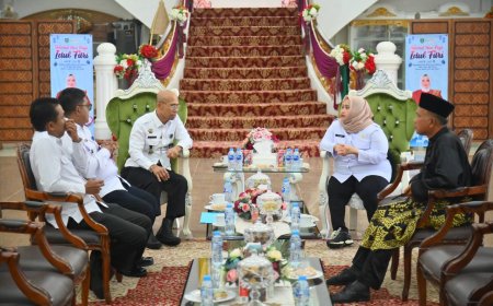 Kasmarni Terima Kunjungan Kalapas Bengkalis