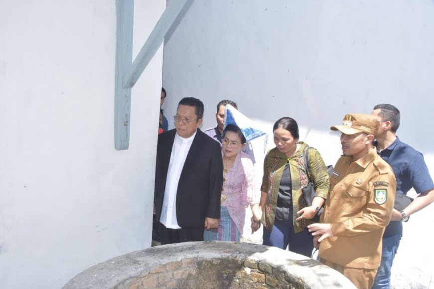 Wabup Bengkalis Ziarah ke Makam Raja Sang Naualuh Damanik