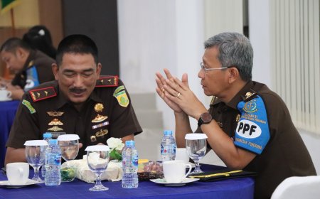 Kajati Maluku Agoes SP Sambut Kunjungan Kerja Tim Pengawasan Kejagung RI