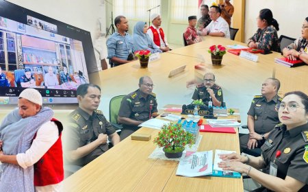 Kejati Maluku dan  Kejari Ambon Berhasil Hentikan Penuntutan Perkara Narkotika Berdasarkan Keadilan Restoratif