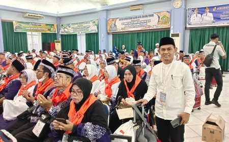 590 JCH Kampar Sudah Berada Di Madinah