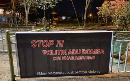 Masyarakat Rohil Unjuk Aksi Tolak Praktik Adu Domba