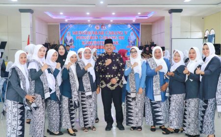 Alfedri Buka Muscab V IBI Kabupaten Siak