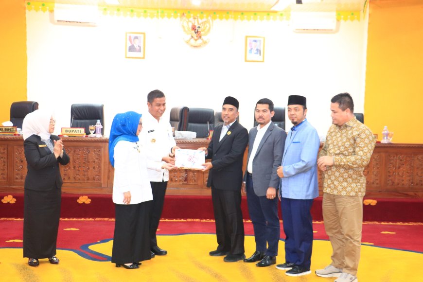 Delapan Fraksi DPRD Kampar Beri Catatan Terhadap LKPJ 2024 Pemda Kampar