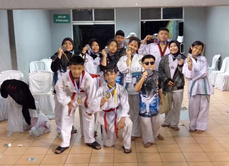 Atlet Taekwondo Binaan Kejari OKU Raih 15 Medali di Ajang MOKZ Se-Sumsel