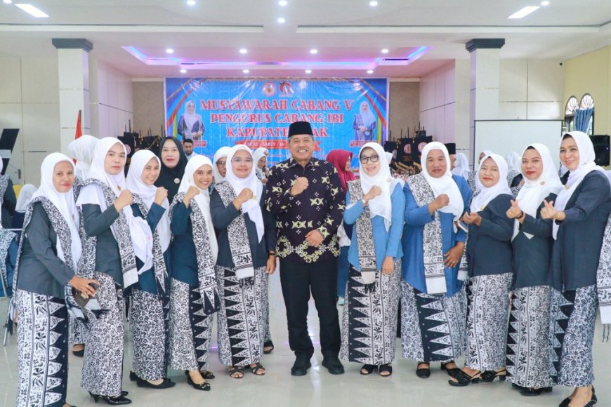 Alfedri Buka Muscab V IBI Kabupaten Siak
