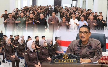 Agoes SP Beri Arahan Kepada 83 CPNS Yang Ditempatkan Di Kejati Maluku