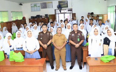 Jaksa Bentuk Agen Perubahan  Cegah Bullying dan Penyalahgunaan Medsos Di SMA Negeri 13 Ambon 