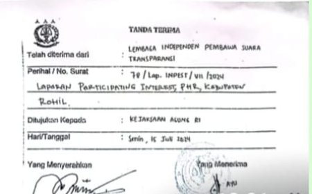 Kasus Dugaan Korupsi Dana PI BUMD PT SPRH Perseroda Yang Dilaporkan ke Kejagung Berstatus Penyidikan