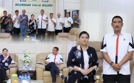 Kajati Maluku Terima Kunjungan  Inspektur Jenderal Kementerian Kebudayaan RI