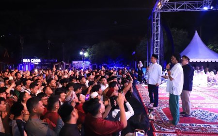 Ribuan Masa Hadiri  Tabligh Akbar Hari Jadi Pekanbaru ke-241