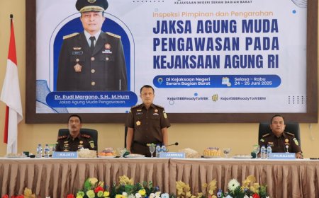 Plt. Kajari SBB Sebut Kunker JAMWAS Kejagung RI Momen Penting Tingkatkan Kinerja Kejari
