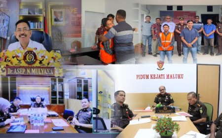 Tim Restoratif Justice JAM Tindak Pidana Umum Kejagung Setujui Usulan Penghentian Tuntutan Perkara Penganiayaan Warga Di Maluku Barat Daya