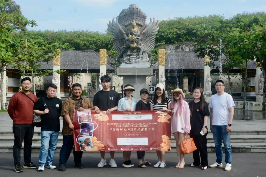 Kemenpar Gandeng STB Shanghai Gelar Dual Destination Famtrip bagi Travel Agent Tiongkok