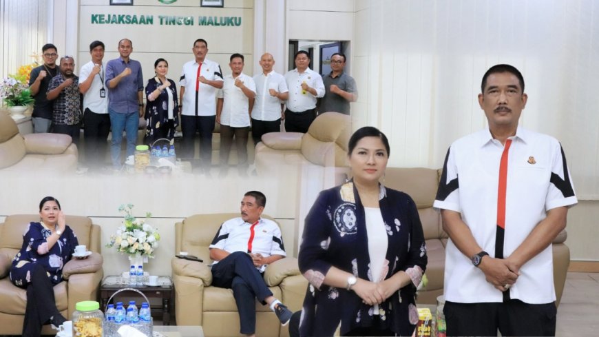 Kajati Maluku Terima Kunjungan Inspektur Jenderal Kementerian Kebudayaan RI