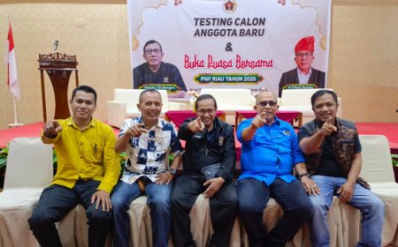 PWI Riau Kembali Gelar Testing Penerimaan Anggota Baru Minggu Ketiga Juli