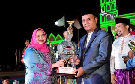 Kasmarni Bangga Suksesnya Pelaksanaan MTQ ke-43 Tingkat Provinsi Riau Di Bengkalis