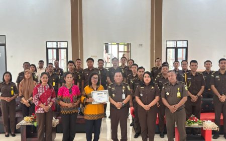 Kejari Seram Bagian Barat Ikuti Sosialisasi SLB Negeri Piru