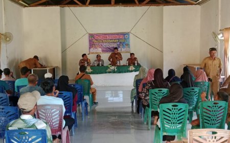 Kepenghuluan Teluk Bano Bangun Gedung Tahfiz Qur'an
